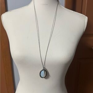 American Eagle Outfitters Silver Pendant Necklace with fun accents